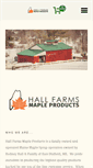 Mobile Screenshot of hallfarms.com